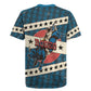 Bill Pickett Black Cowboy Rugby Jersey Western American Heritage - Grunge Stars And Stripes