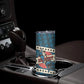 Bill Pickett Black Cowboy Skinny Tumbler Western American Heritage - Grunge Stars And Stripes