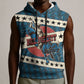 Bill Pickett Black Cowboy Sleeveless Hoodie Western American Heritage - Grunge Stars And Stripes