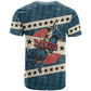 Bill Pickett Black Cowboy T shirt Western American Heritage - Grunge Stars And Stripes