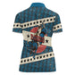 Bill Pickett Black Cowboy Women Polo Shirt Western American Heritage - Grunge Stars And Stripes