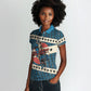 Bill Pickett Black Cowboy Women Polo Shirt Western American Heritage - Grunge Stars And Stripes