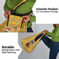 Buffalo Soldiers Christmas Grocery Bag Yellow Cartoon Buffalo Santa Hat Design - African Pride