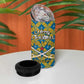 Buffalo Soldiers Christmas 4 in 1 Can Cooler Tumbler Blue Yellow Plaid Parade Illustration Design - African Pride