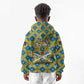 Buffalo Soldiers Christmas Kid Hoodie Blue Yellow Plaid Parade Illustration Design - African Pride