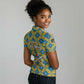 Buffalo Soldiers Christmas Women Polo Shirt Blue Yellow Plaid Parade Illustration Design - African Pride