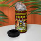 Uganda Christmas 4 in 1 Can Cooler Tumbler Flamingo Lights Uganda Flag and Black Red Yellow - African Pride