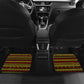 Uganda Christmas Car Mats Flamingo Lights Uganda Flag and Black Red Yellow - African Pride