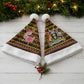 Uganda Christmas Santa Hat Flamingo Lights Uganda Flag and Black Red Yellow - African Pride