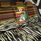 Uganda Christmas Back Car Seat Cover Santa in Canoe Christmas Tree Uganda Map Flag - African Pride