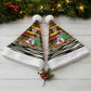 Uganda Christmas Santa Hat Santa in Canoe Christmas Tree Uganda Map Flag - African Pride