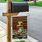 Uganda Christmas Garden Flag Santa in Canoe Christmas Tree Uganda Map Flag - African Pride