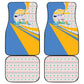 Somalia Christmas Car Mats Santa Cheetah Christmas Tree Village Scene and Festive Snowflake - African Pride