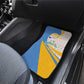 Somalia Christmas Car Mats Santa Cheetah Christmas Tree Village Scene and Festive Snowflake - African Pride