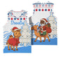 Somalia Christmas Basketball Jersey Santa on Camel Christmas Tree Ornaments Candy Canes and Snowflake - African Pride