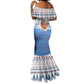 Somalia Christmas Mermaid Dress Santa on Camel Christmas Tree Ornaments Candy Canes and Snowflake - African Pride