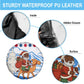Somalia Christmas Spare Tire Cover Santa on Camel Christmas Tree Ornaments Candy Canes and Snowflake - African Pride