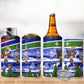Gambia Christmas 4 in 1 Can Cooler Tumbler Santa Birds Gift Boxes Forest Scene and Snowflake - African Pride