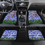Gambia Christmas Car Mats Santa Birds Gift Boxes Forest Scene and Snowflake - African Pride