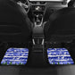 Gambia Christmas Car Mats Santa Birds Gift Boxes Forest Scene and Snowflake - African Pride