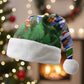 Gambia Christmas Santa Hat Santa Birds Gift Boxes Forest Scene and Snowflake - African Pride