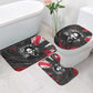 Steve Biko Bathroom Set with Black Consciousness Portrait, Power Fist Symbol and Red-Black Freedom - African Pride