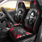 Steve Biko Car Seat Cover with Black Consciousness Portrait, Power Fist Symbol and Red-Black Freedom - African Pride