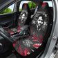 Steve Biko Car Seat Cover with Black Consciousness Portrait, Power Fist Symbol and Red-Black Freedom - African Pride