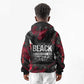 Steve Biko Kid Hoodie with Black Consciousness Portrait, Power Fist Symbol and Red-Black Freedom - African Pride