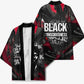 Steve Biko Kimono with Black Consciousness Portrait, Power Fist Symbol and Red-Black Freedom - African Pride