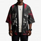 Steve Biko Kimono with Black Consciousness Portrait, Power Fist Symbol and Red-Black Freedom - African Pride