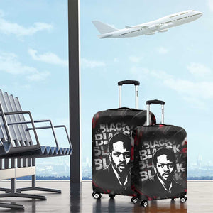 Steve Biko Luggage Cover with Black Consciousness Portrait, Power Fist Symbol and Red-Black Freedom - African Pride