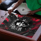 Steve Biko Puzzle with Black Consciousness Portrait, Power Fist Symbol and Red-Black Freedom - African Pride