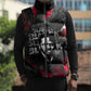Steve Biko Sleeveless Puffer Jacket with Black Consciousness Portrait, Power Fist Symbol and Red-Black Freedom - African Pride