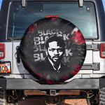 Steve Biko Spare Tire Cover with Black Consciousness Portrait, Power Fist Symbol and Red-Black Freedom - African Pride