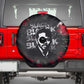 Steve Biko Spare Tire Cover with Black Consciousness Portrait, Power Fist Symbol and Red-Black Freedom - African Pride
