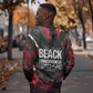 Steve Biko Sweatshirt with Black Consciousness Portrait, Power Fist Symbol and Red-Black Freedom - African Pride