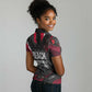 Steve Biko Women Polo Shirt with Black Consciousness Portrait, Power Fist Symbol and Red-Black Freedom - African Pride