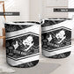 Steve Biko Laundry Basket with Monochrome Portrait, Ideas Do Not Die Quote - African Pride