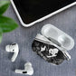 Steve Biko AirPods Case with Monochrome Portrait, Ideas Do Not Die Quote - African Pride