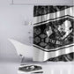 Steve Biko Bathroom Set with Monochrome Portrait, Ideas Do Not Die Quote - African Pride