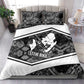 Steve Biko Bedding Set with Monochrome Portrait, Ideas Do Not Die Quote - African Pride