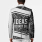 Steve Biko Blazer with Monochrome Portrait, Ideas Do Not Die Quote - African Pride