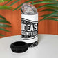Steve Biko 4 in 1 Can Cooler Tumbler with Monochrome Portrait, Ideas Do Not Die Quote - African Pride