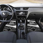 Steve Biko Car Mats with Monochrome Portrait, Ideas Do Not Die Quote - African Pride