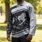 Steve Biko Hockey Jersey with Monochrome Portrait, Ideas Do Not Die Quote - African Pride