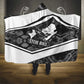 Steve Biko Hooded Blanket with Monochrome Portrait, Ideas Do Not Die Quote - African Pride