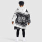 Steve Biko Kid Wearable Blanket Hoodie with Monochrome Portrait, Ideas Do Not Die Quote - African Pride