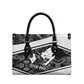 Steve Biko Leather Bag with Monochrome Portrait, Ideas Do Not Die Quote - African Pride