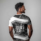Steve Biko T shirt with Monochrome Portrait, Ideas Do Not Die Quote - African Pride